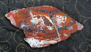 Crazy Lace Agate Slab |  6.4 Ozs | Lapidary | Display | Crafts - Picture 1 of 11