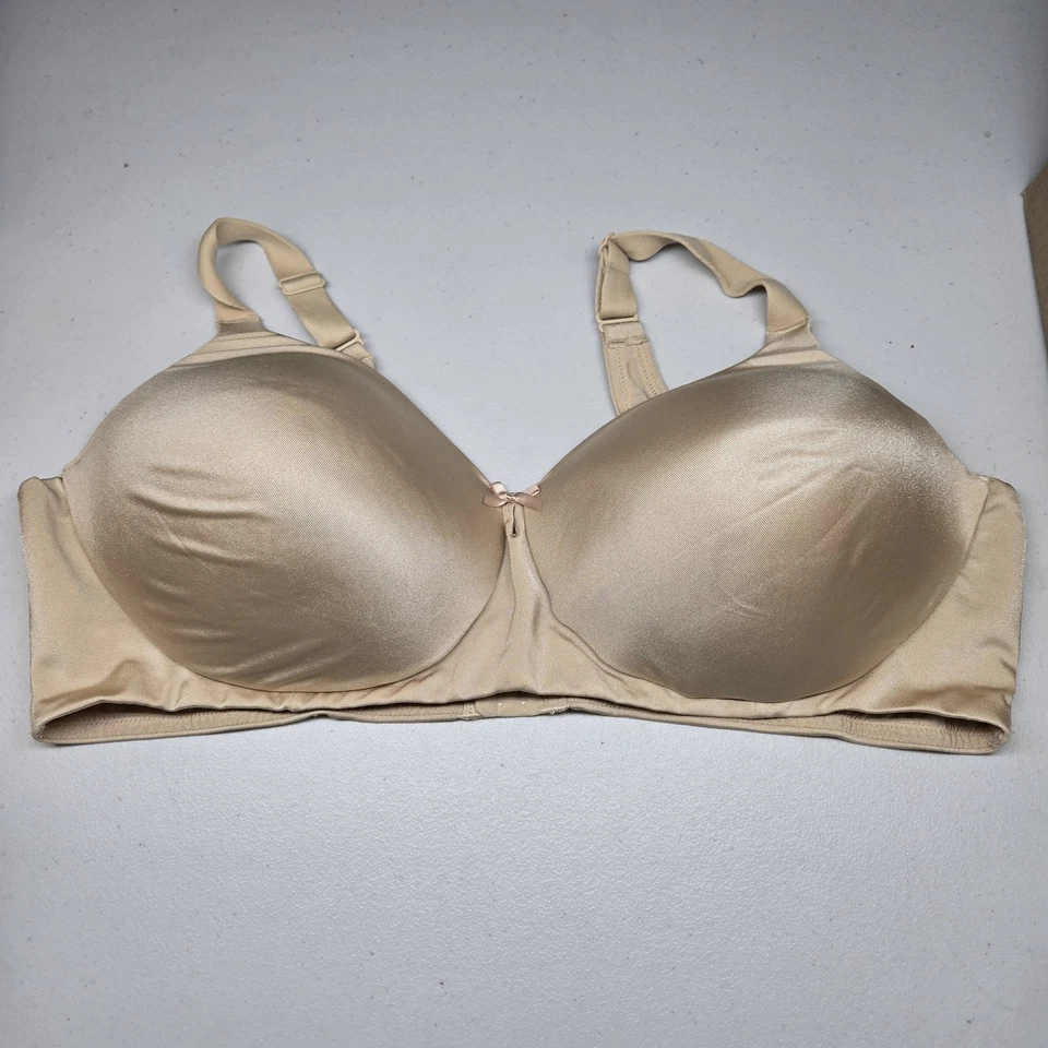 Sujetador mujer Comfort Choice 46D beige camiseta inalámbrica ligeramente forrada Foto 1 de 4