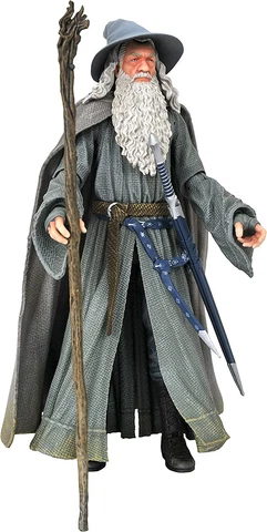 The Lord of The Rings Gandalf Deluxe Action Figure Diamond Select Toys Cover