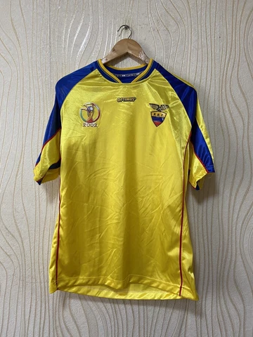 ECUADOR 2002 HOME FOOTBALL SHIRT SOCCER JERSEY OPTIMUS sz M MEN Cover
