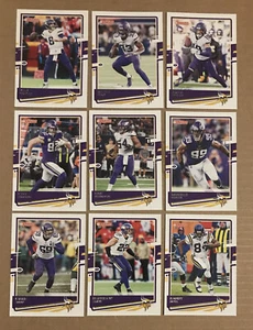 ¡Donruss NFL 2020 fútbol americano Minnesota Vikings juego completo de equipo de 9 cartas veterano! - Imagen 1 de 1