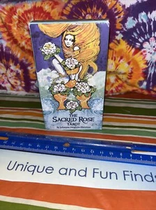 The Sacred Rose Tarot Cards Deck With Instruction Book, Johanna Gangiulo-Sherman - Picture 1 of 4
