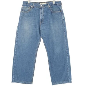 Levis 569 Jeans Loose Fit Straight Blue Men Rm5 Size W38 L28 - Picture 1 of 7