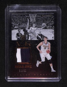 2015 Noir #AN-NJ Nikola Jokic /49