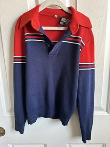 Vintage Boys Meister Ski Sweater Size 10 - Picture 1 of 6