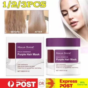 Karseell Purple Hair Mask 500ml Maca Essence Deep Nourish Brighten'Hair New - Picture 1 of 13