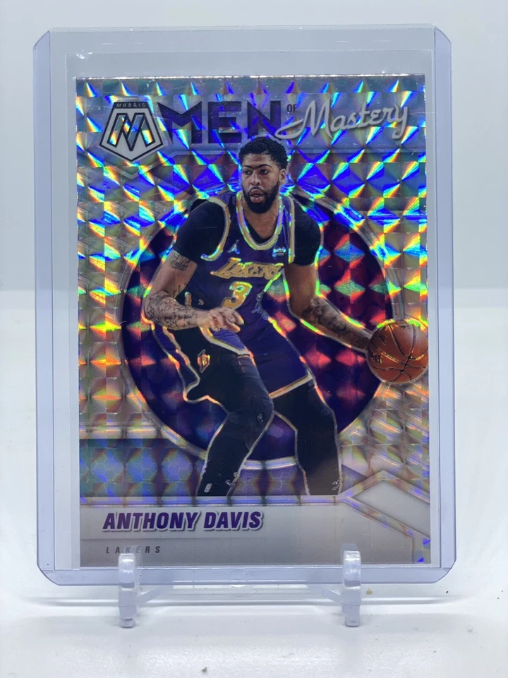 Anthony Davis 2020-21 Panini Mosaic Men of Mastery Mosaic Prizm #11 Lakers - Image 1 of 2
