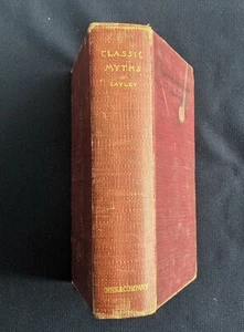 1900 Classical Myths in English Literature Hardcover Charles Mills Gayley Illust - Picture 1 of 7