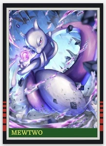 Pokemon Mewtwo Custom Sammelkarte - Bild 1 von 1