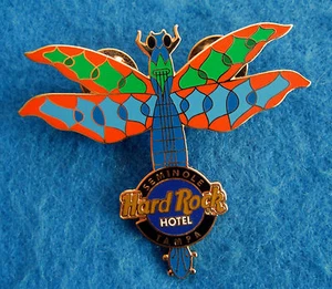 TAMPA SEMINOLE HOTEL DRAGONFLY GUITAR SERIES Hard Rock Cafe PIN LE - Picture 1 of 1