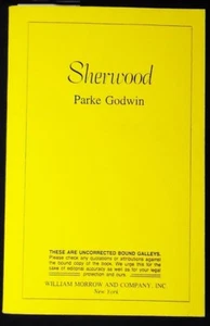 Sherwood by Parke Godwin Uncorrected Paperback Bound Galleys 1991 SIGNED AS NEW - Picture 1 of 2