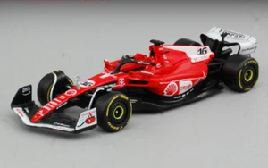 BBURAGO 1:43 SF23 FERRARI LAS VEGAS F1 #16 Charles Leclerc Model CAR NEW IN BOX - Picture 1 of 2