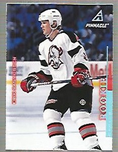 1997-98 Pinnacle Buffalo Sabres Hockey Card #3 Erik Rasmussen