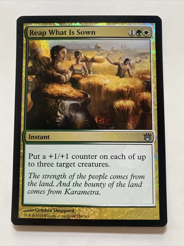 Reap What Is Sown Born of the Gods Foil - Image 1 of 1