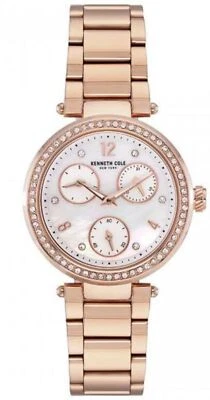 Reloj deportivo de vestir Kenneth cole KC50735002 para mujer correa de acero inoxidable Foto 1 de 2