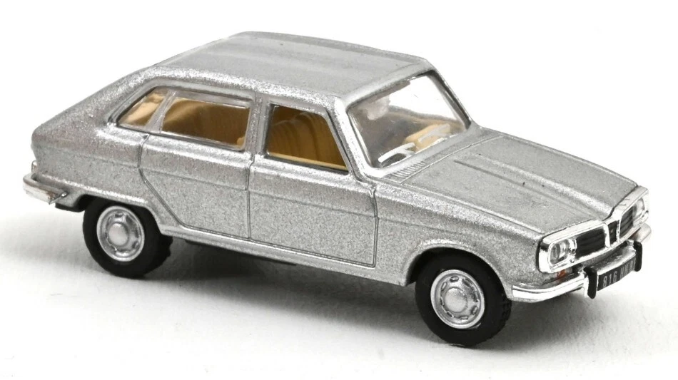 Modellino auto scala 1:87 Norev RENAULT 16 GREY modellismo statico collezione - Immagine 1 di 1