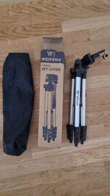  Treppiede Weifeng WT3110A Tripod Cavalletto Usato Completo Di Scatola - Image 1 of 4
