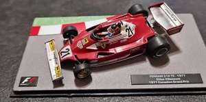1/43 Ferrari 312 T2 1977 - Gilles Villeneuve F1 Collection + pilota - Foto 1 di 5