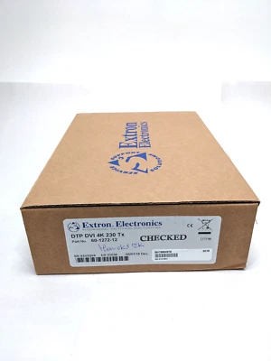 Extron 60-1272-12 DTP DVI 4K 230 Tx Transmitter, 230ft Range BRAND NEW - Image 1 of 4