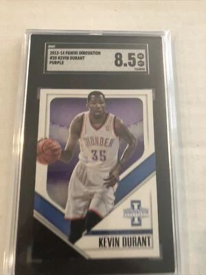 2013-14 Panini Innovation Purple KEVIN DURANT #20 SGC 8.5 - Image 1 of 3