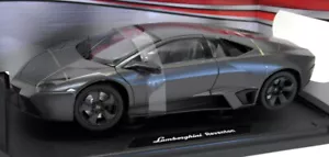 Motormax 1/18 Scale Diecast 79155 - Lamborghini Reventon Matt Grey - Picture 1 of 3