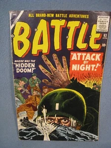 Vintage 1959 10 Cent Battle Comic book Vol 1 No. 63 - Picture 1 of 8