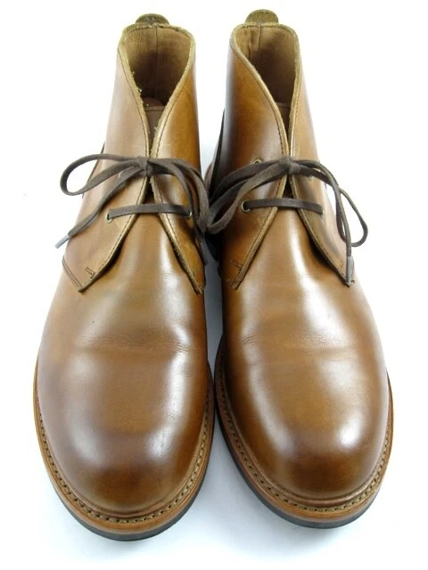 Allen Edmonds "CHANDLER" WEATHERPROOF Leather CHUKKA Boot 11 D Pecan Brown(570N) - Image 1 of 4