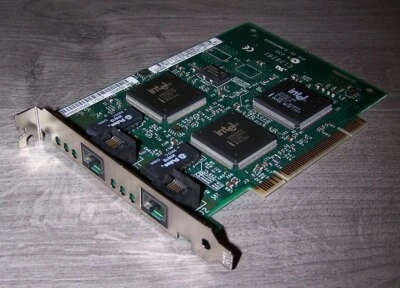 317453-001 HP nc3132 10/100 Dual Fast Ethernet Netzwerkkarte PCI 317450-B21 - Bild 1 von 2