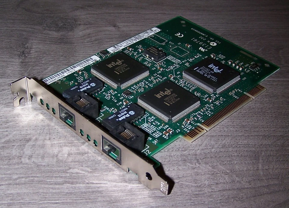 317453-001 HP nc3132 10/100 Dual Fast Ethernet Netzwerkkarte PCI 317450-B21 - Bild 1 von 2
