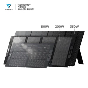 BLUETTI Pannello Solare 200W/350W Per Campeggio, Viaggio,Domestico, Fuori Rete - Imagen 1 de 42