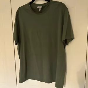 H&M slim fit men’s green T-shirt XXL - Picture 1 of 1