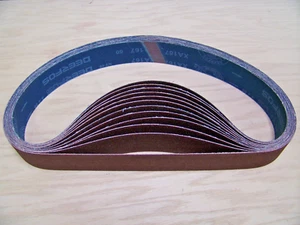 PREMIUM A/O, X-WEIGHT SANDING BELTS 2" X 42", 10 - PACK, 320-GRIT - Picture 1 of 1