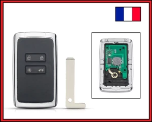 CARTE CLE ELECTRONIQUE VIERGE COMPATIBLE MEGANE 4 SCENIC 4 ESPACE 5 TALISMAN - Imagen 1 de 1