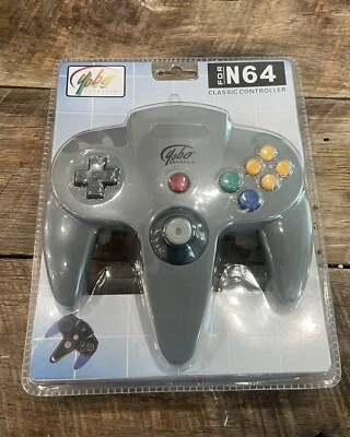 Yobo Nintendo 64 Classic Controller - N64 Wired Controller - Gray - New - Image 1 of 3
