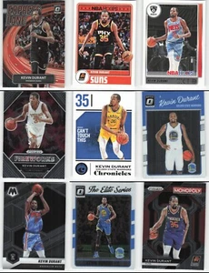 (9) Kevin Durant Lot NBA Basketball Cards Collection - Picture 1 of 20
