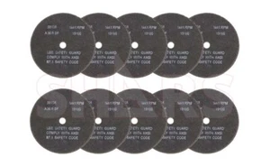 CGW 10 PIEZAS 4 x 1/32 x 3/8 60 grano tipo 1 AL ¡Rueda de corte de troquel de óxido!| - Imagen 1 de 2
