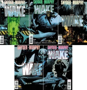 The WAKE (5) Comic run #1 2 3 4 5 Snyder (American Vampire) Vertigo 1st print - Picture 1 of 1