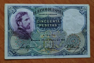 50 Pesetas 1931 – Pick 82  Eduardo Rosales, EBC+ .-ES EL DE LAS FOTOS (ORIGINAL) - Foto 1 di 2