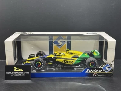 McLaren MCL38 #4 Lando Norris 2024 Monaco GP  1/18 Scale Model Car by Solido - Image 1 of 4