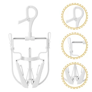 Foldable Hanger Travel Folding Clothing Hangers Coat for Hoodies - Imagen 1 de 12