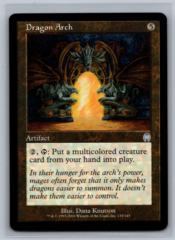 Magic The Gathering Apocalypse Dragon Arch #135/143 MTG TCG CCG - Image 1 of 2