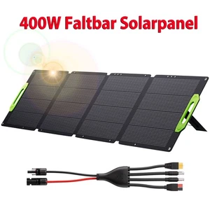 400W, Solarpanel Tragbar Faltbar Solarmodule für Camping Wohnmobil--(0% MwSt.) - Bild 1 von 16