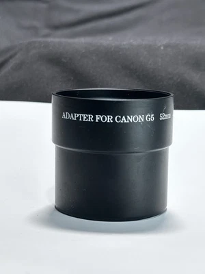 Adaptador de conversión de filtro Canon 52 mm para cámara apuntar y disparar Powershot G5 Foto 1 de 4