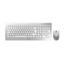 CHERRY DW 8000 Kabellose Tastatur und Maus, DE QWERTZ, USB, Silber - Bild 1 von 10
