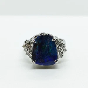 Jewelry Ring Opal 2.77ct Platinum 3563770 - Picture 1 of 11