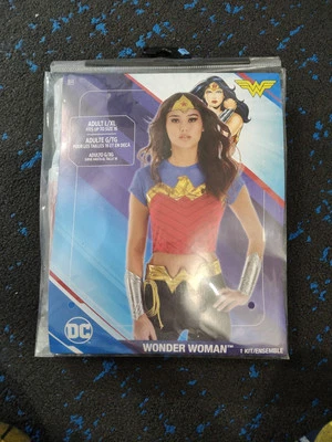 Disfraz Mujer Maravilla Nuevo L/xl Adulto Se adapta hasta 16 Foto 1 de 4