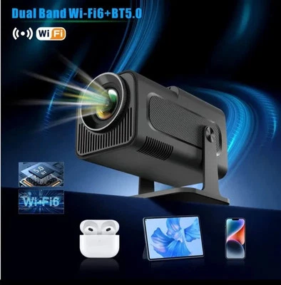 NEU Magcubic Neu HY320 Mini Tragbarer Projektor 4K FHD Natvie 1080P Smart Beamer - Bild 1 von 4