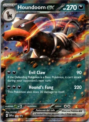 Houndoom ex Promo SV: Scarlet & Violet Promo Cards 103 NM - Image 1 of 2