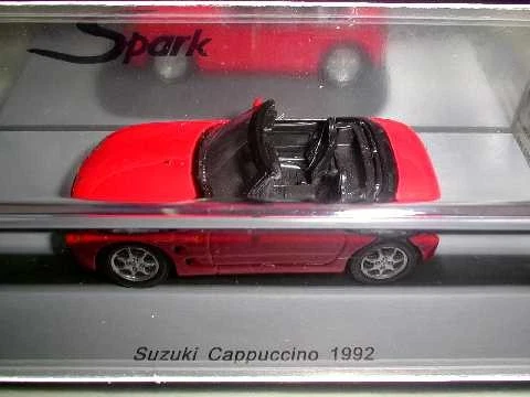Spark Modelo S.M 1 43 SUZUKI Cappuccino abierto 1992 (rojo) Foto 1 de 1