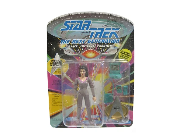 Playmates Toys Star trek the Next Generation Lieutenant Commander Deanna Troi Action Figure